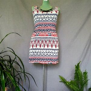 Forever 21 Short Tribal Patterned Dress